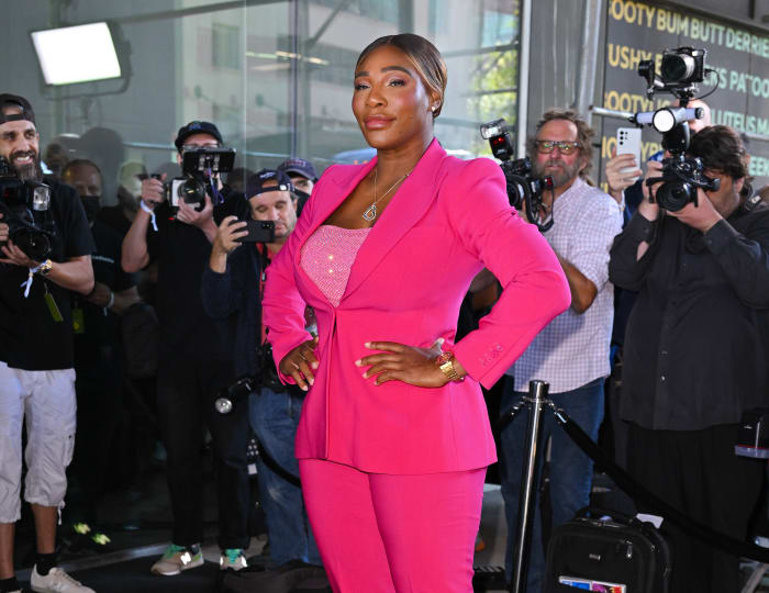 Serena Williams at New York Fashion Week 2022.